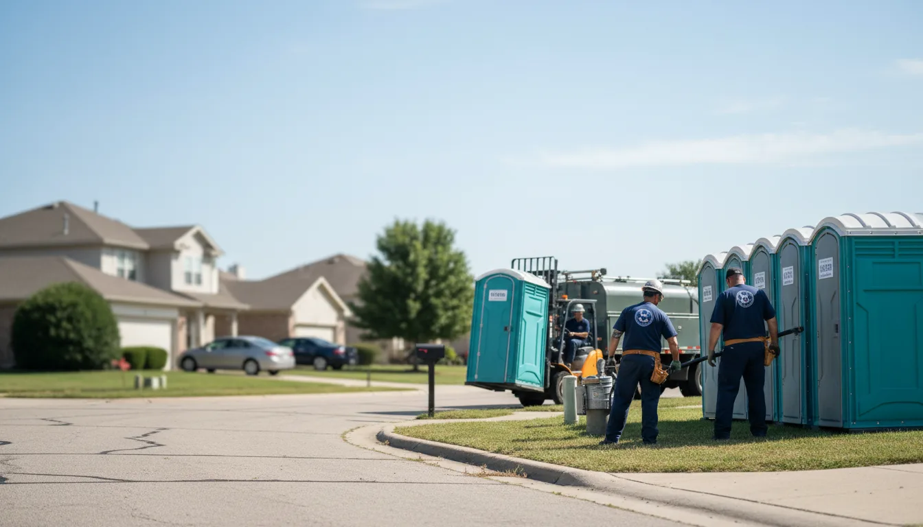 Porta Potty Rental in Denton, NE near me